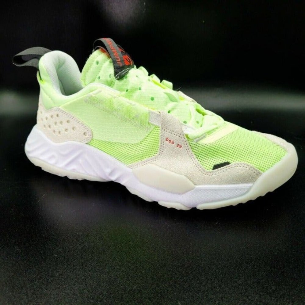 LOOK SEE PROMO Nike Air Jordan Delta Barely Volt CT1003-700 WMN SZ 7 = MN SZ 5.5 - Picture 5 of 12